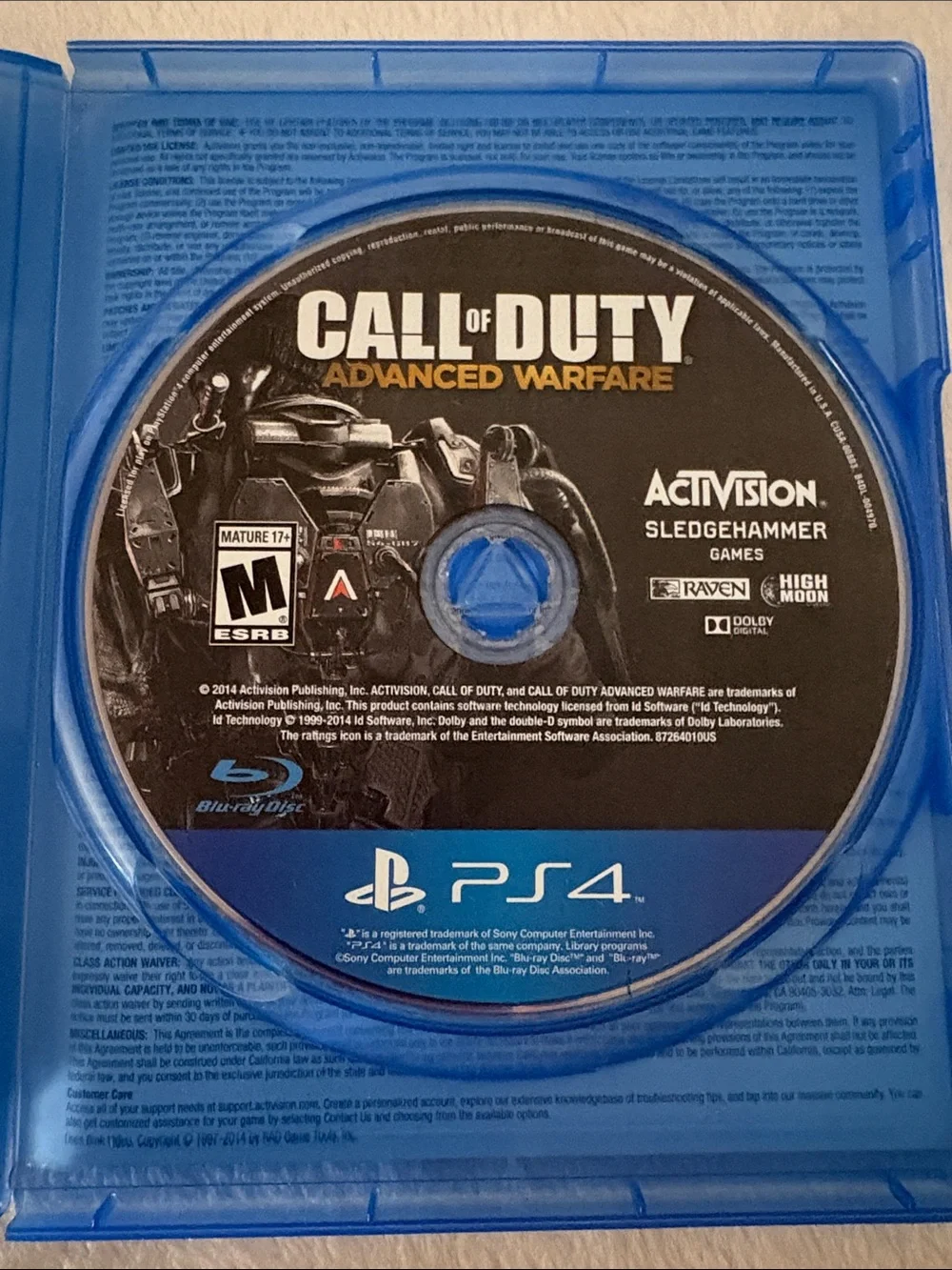 PlayStation 4 Call of Duty: Advanced Warfare